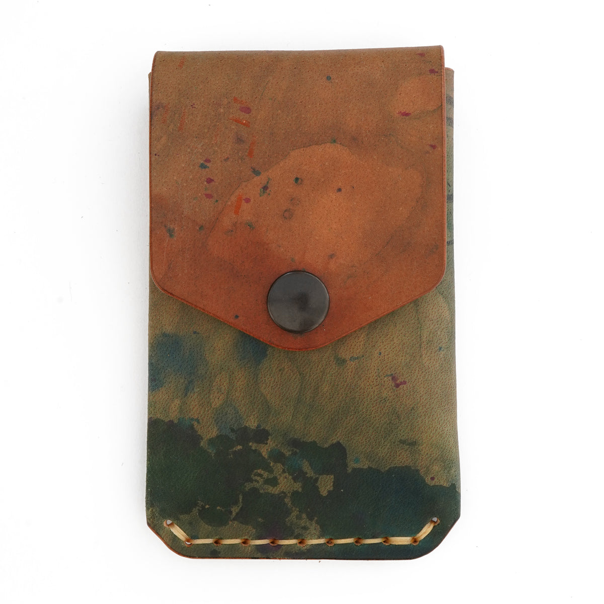 Messenger Wallet Art Shell Cordovan