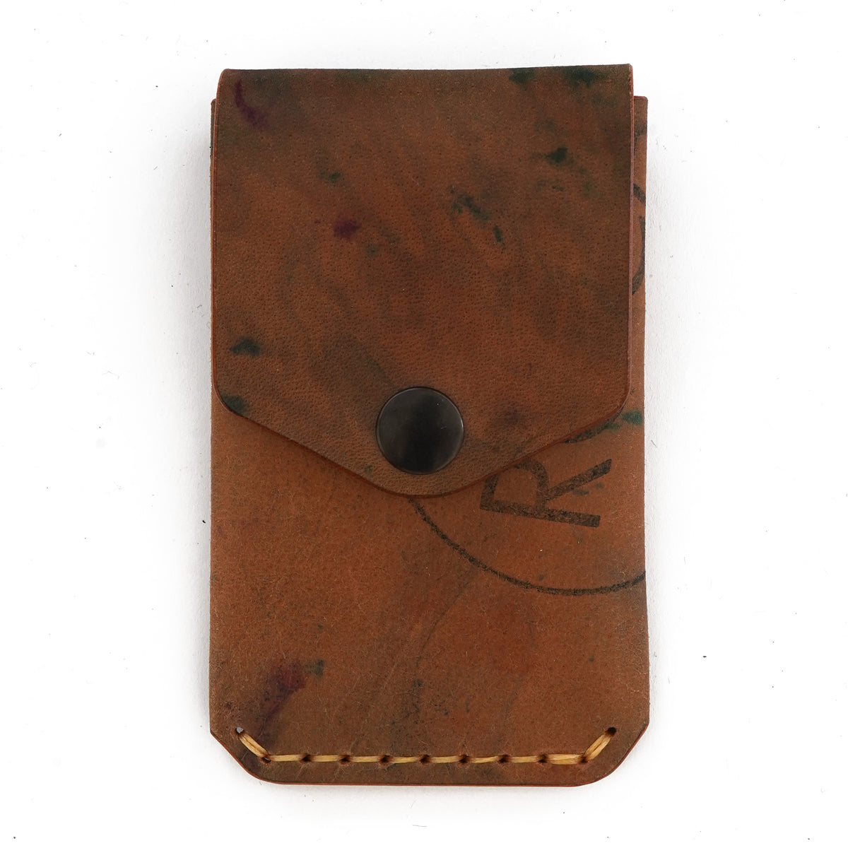 Messenger Wallet Art Shell Cordovan