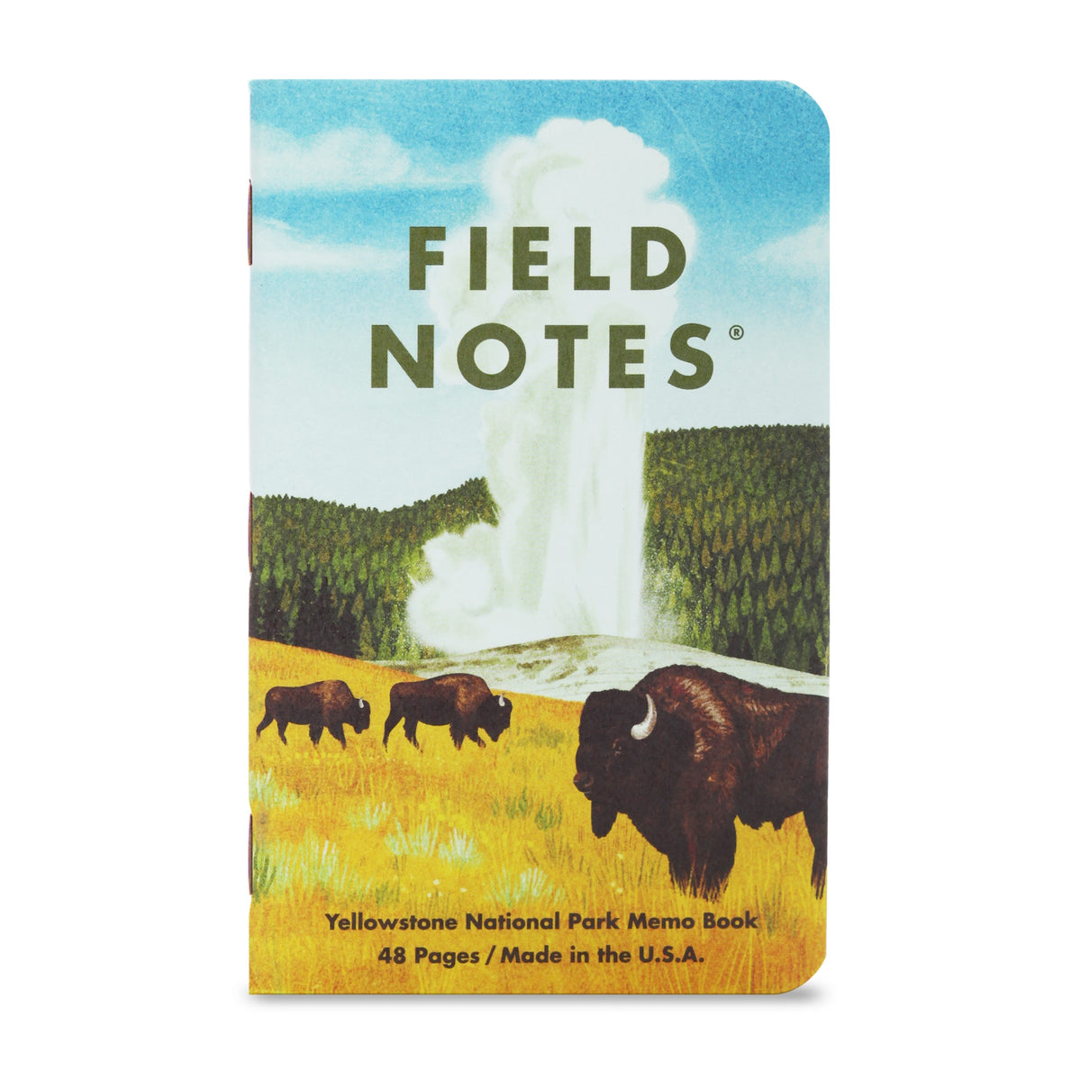 National Parks 3-Pack Memo Book