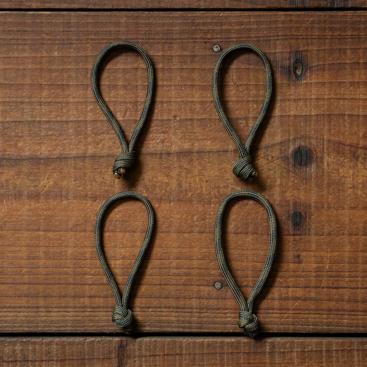 Paracord Zipper Pulls