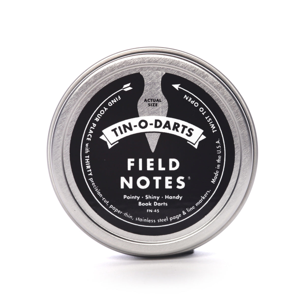 Tin-O-Darts Page Markers