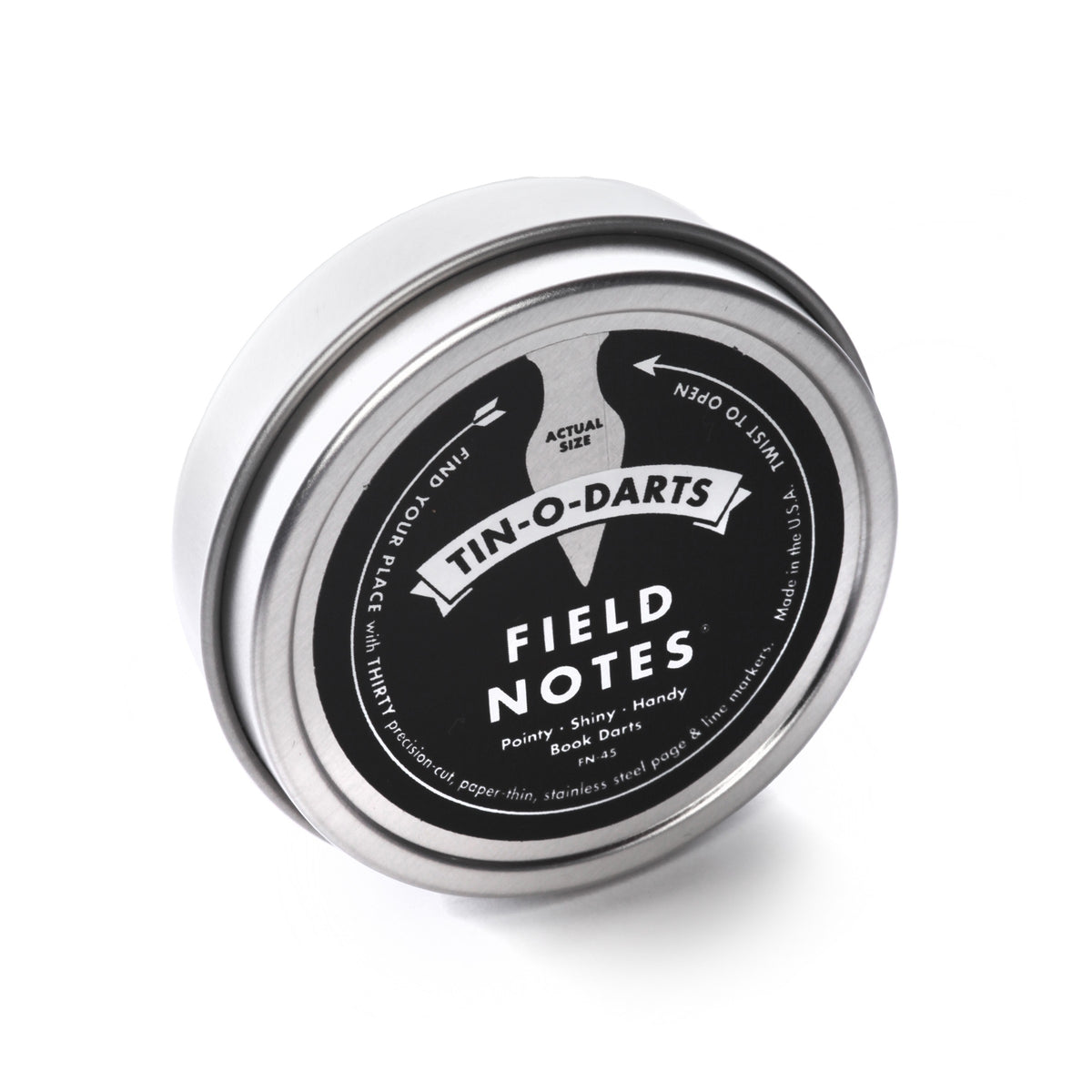 Tin-O-Darts Page Markers