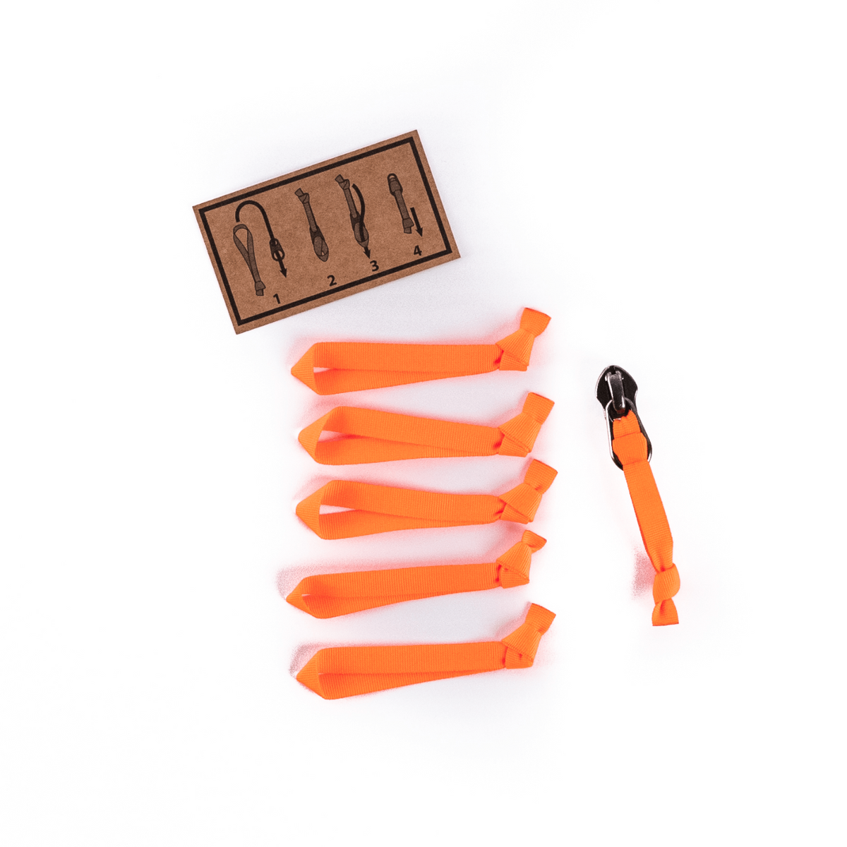 Webbing Zipper Puller Kit