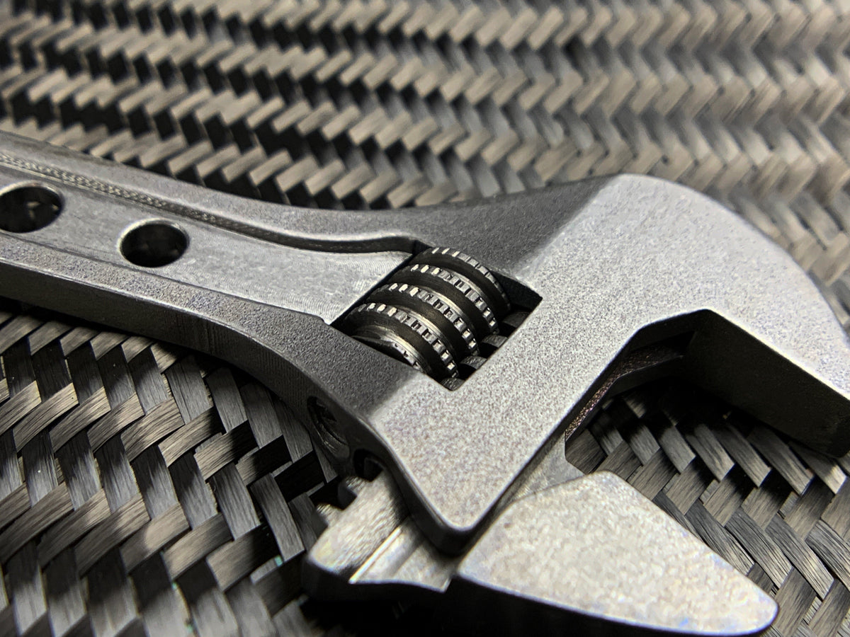 Adjustable Wrench Titanium 4"