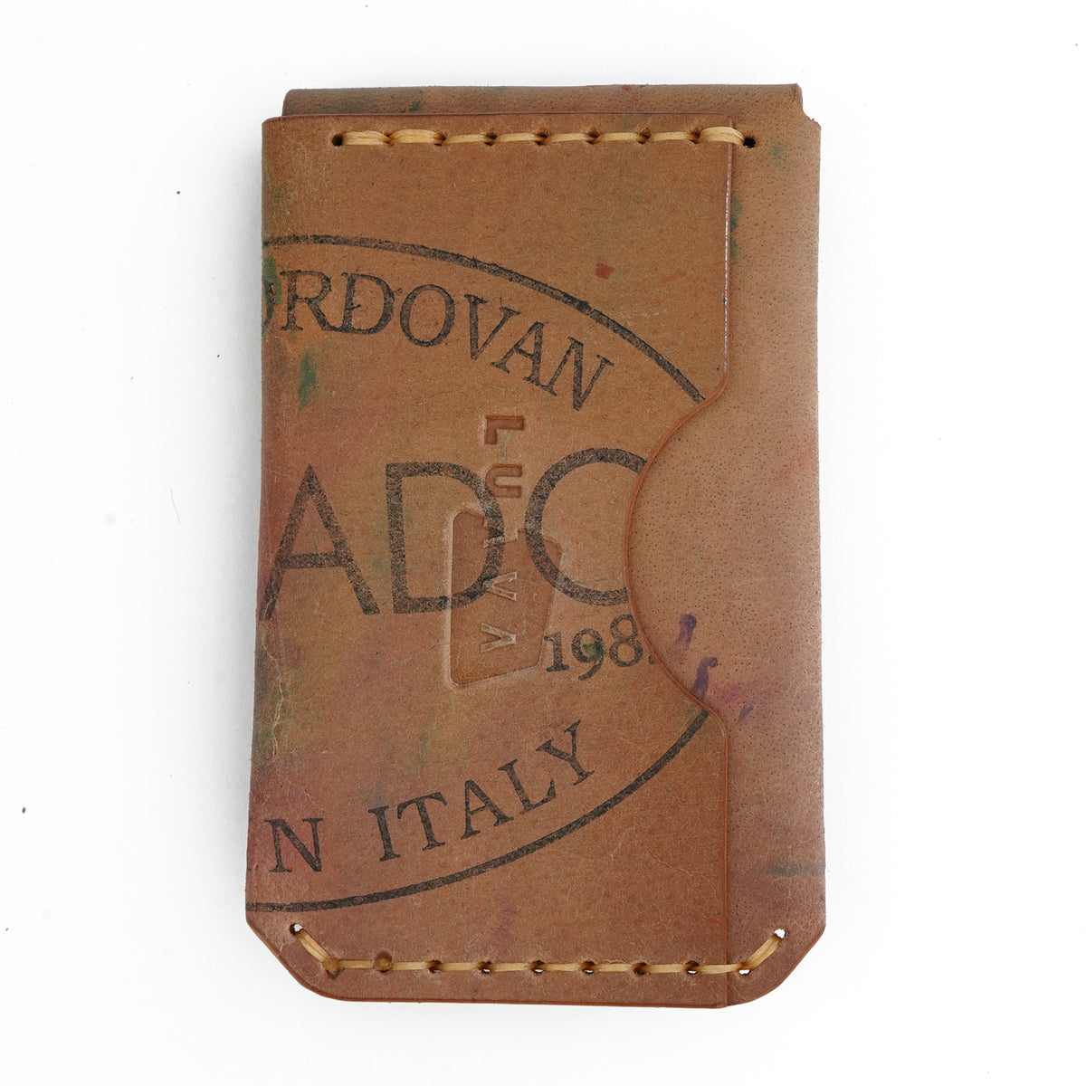 Messenger Wallet Art Shell Cordovan