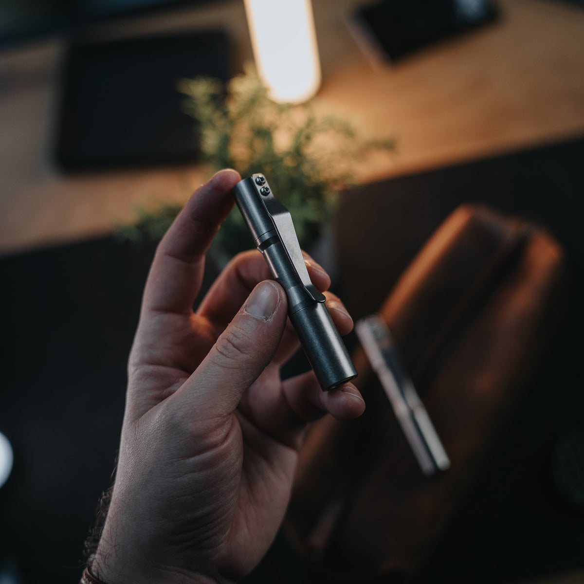 Micro Click Titanium - Taskulamppu