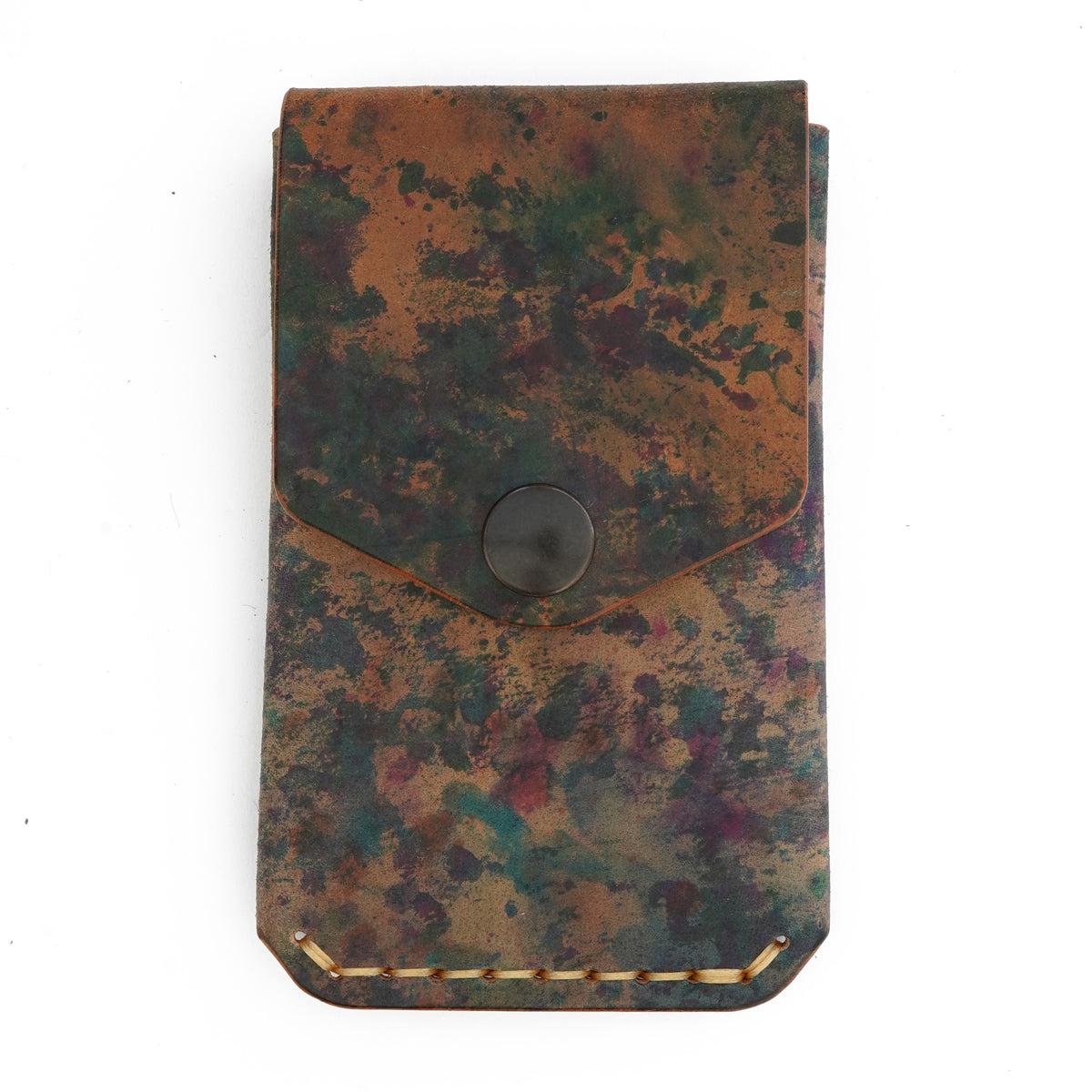 Messenger Wallet Art Shell Cordovan