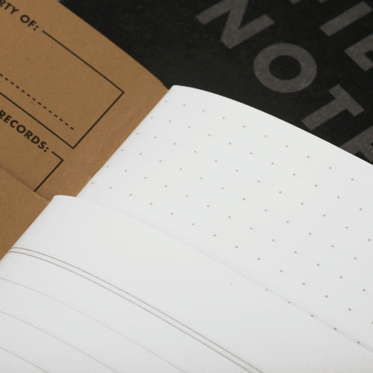 Pitch Black 3-Pack Memo Book