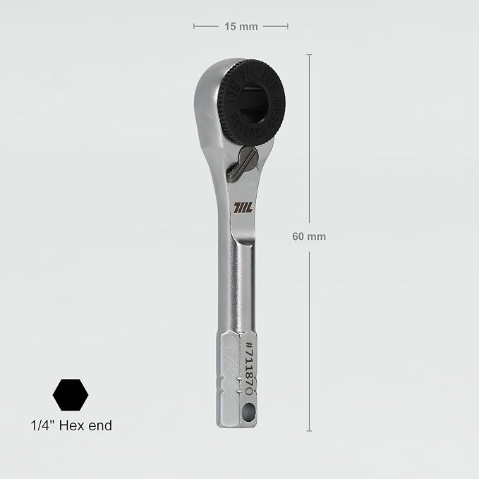 711L Hex End EDC Ratchet Wrench
