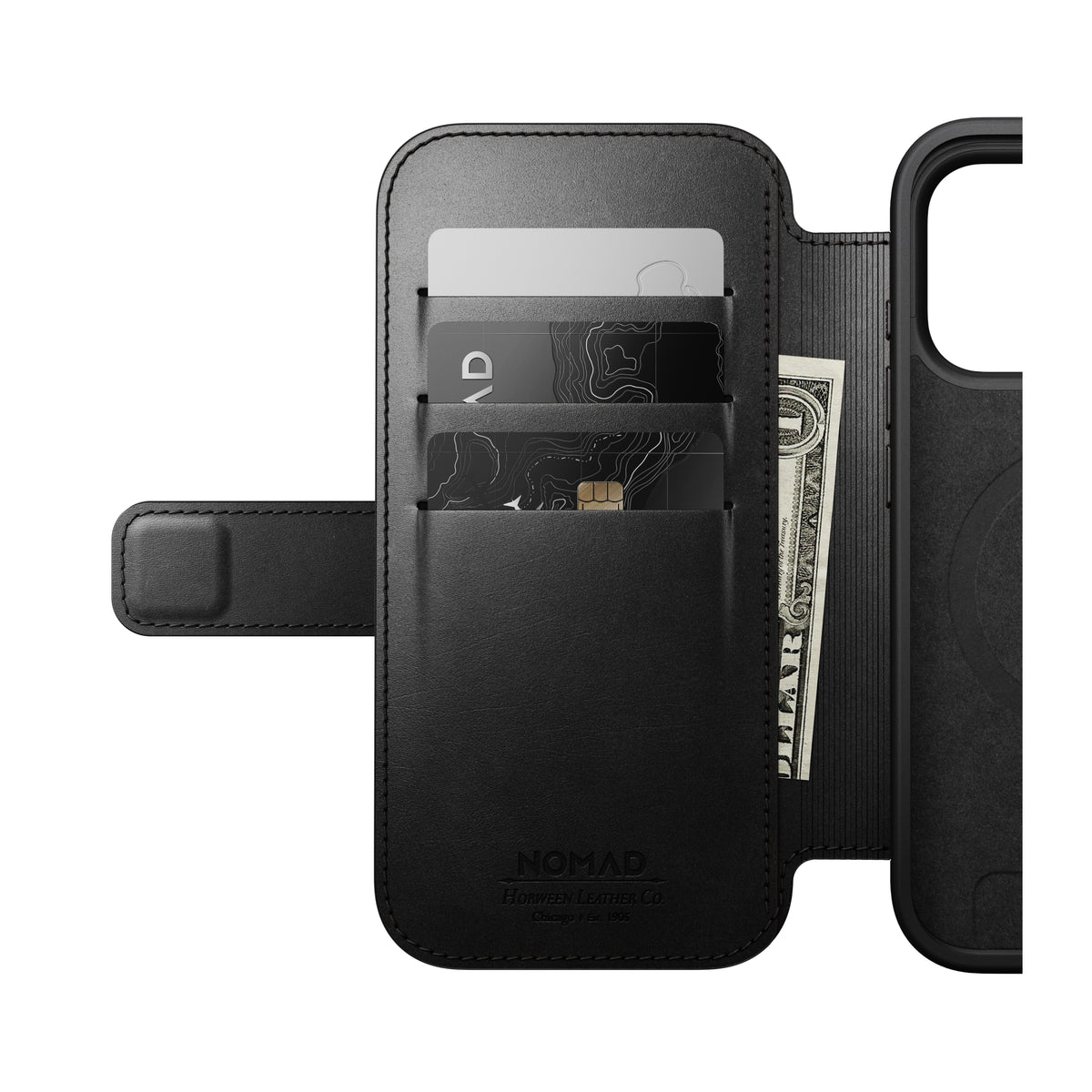 Modern Leather Folio Horween iPhone Series 17 - Suojakotelo