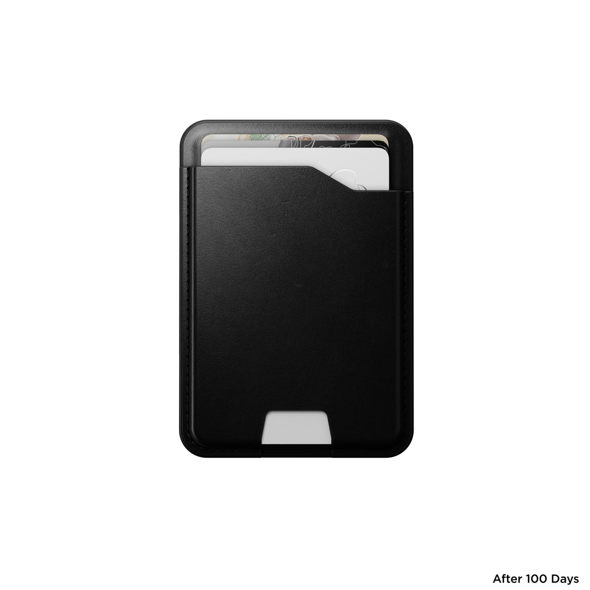 Leather Mag Wallet + Find My Tracking