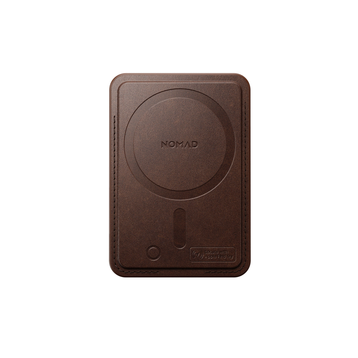Leather Mag Wallet + Find My Tracking