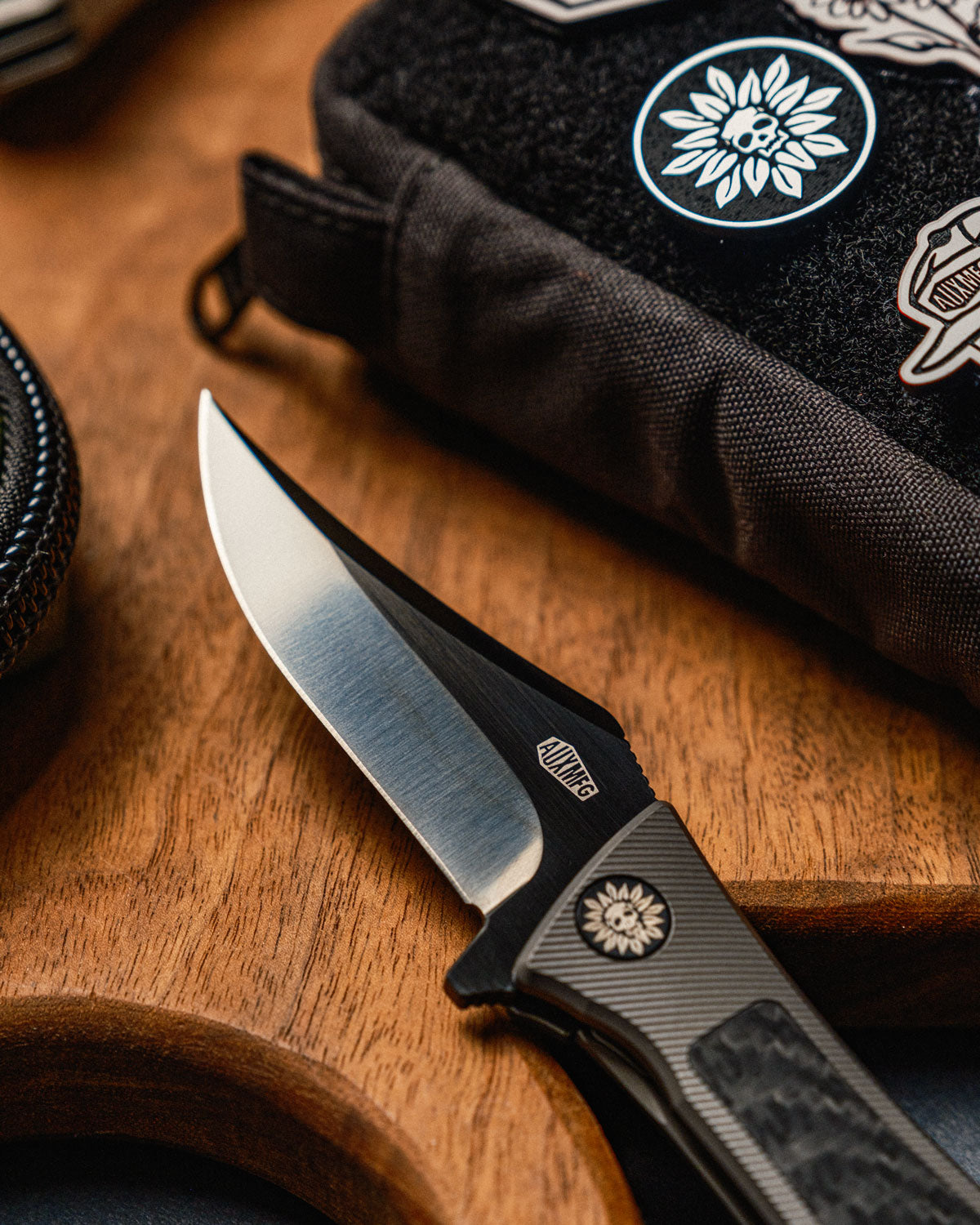 Pocket Bowie Deadhead Frame Lock Knife