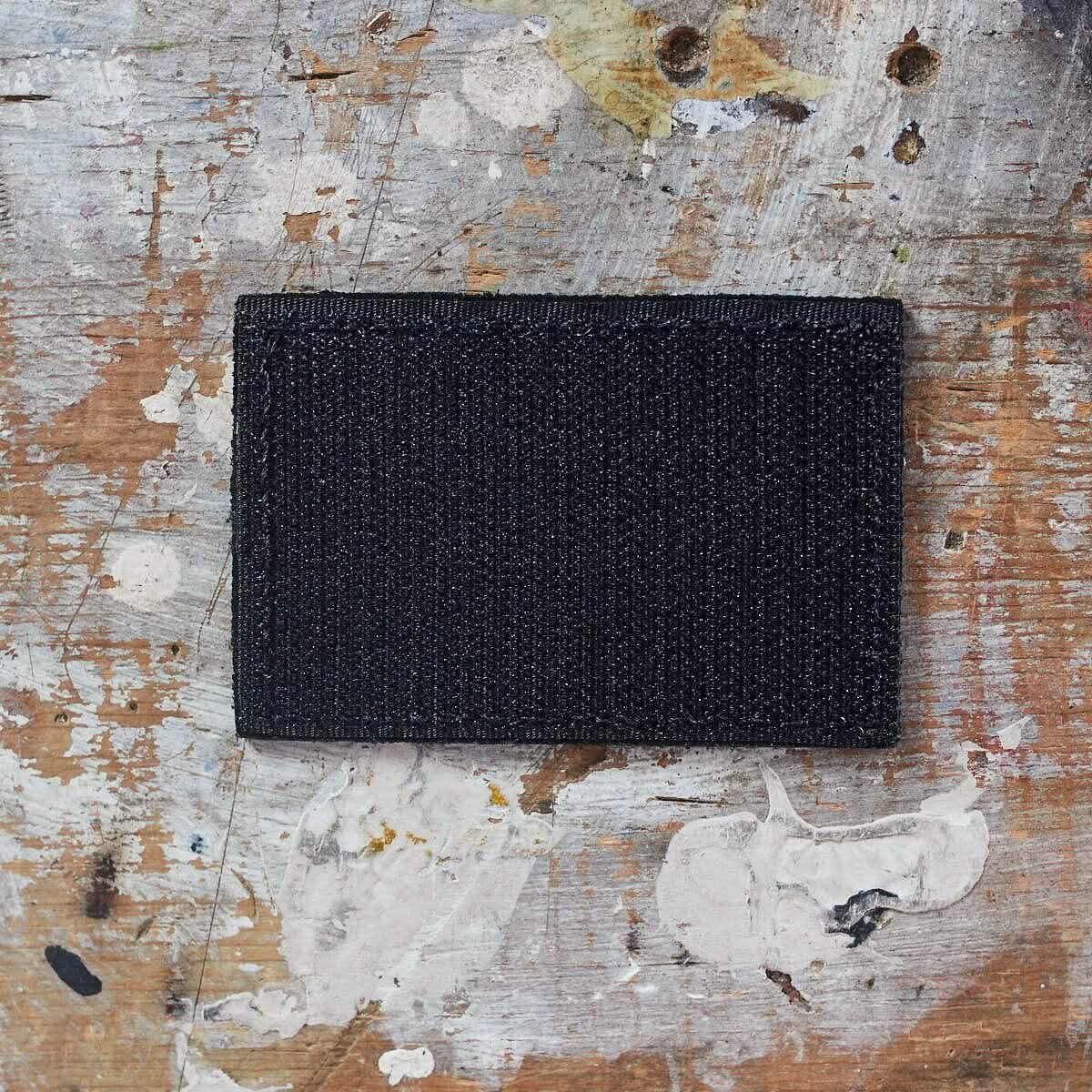 Reverse Flag Patch Leather