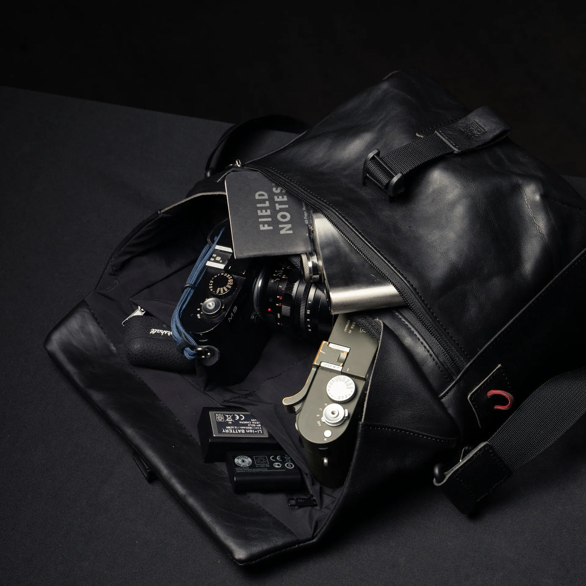 Pilot Leather Travel Camera Bag 7 L