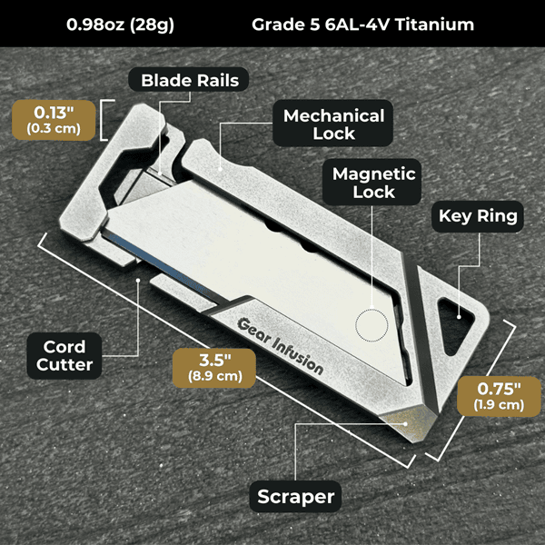 GhostTi Utility Knife