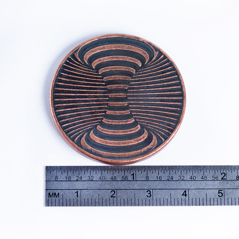 Optical Illusion Worry Coin