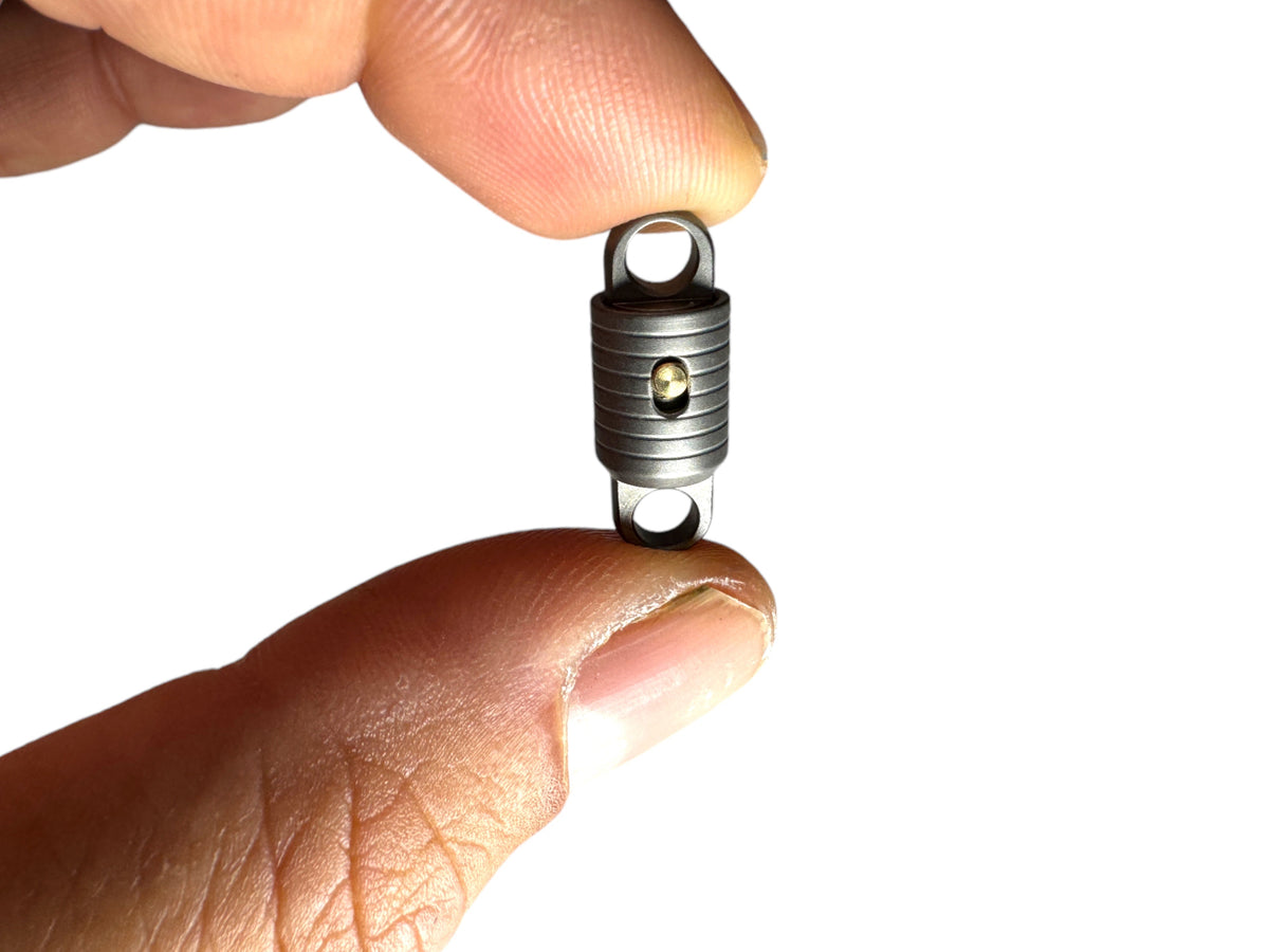 Titanium Slide-Lock Keychain