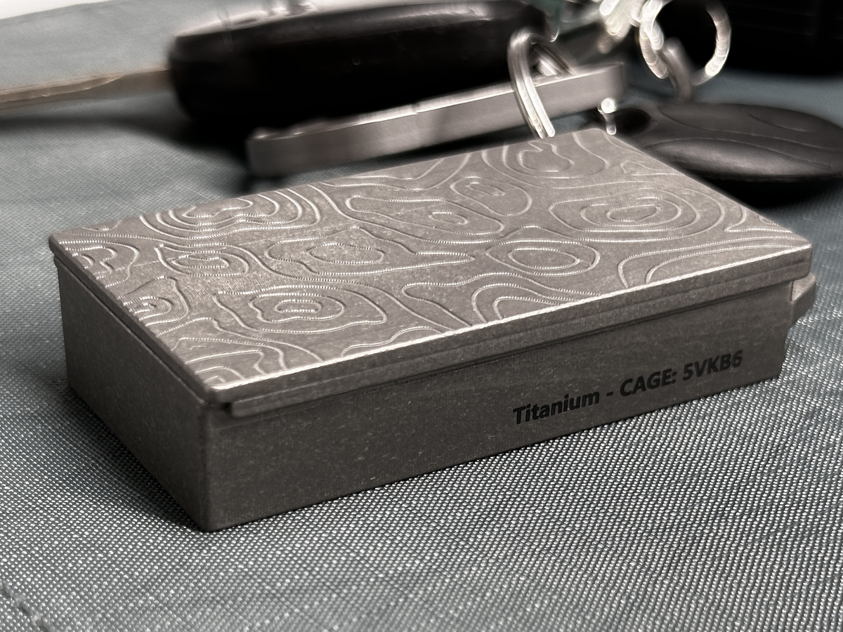 Pocket Strong Box Titanium (Gen 2)