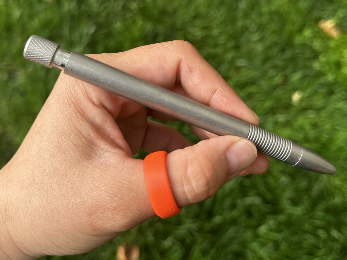 Titanium Flight Suit Pen