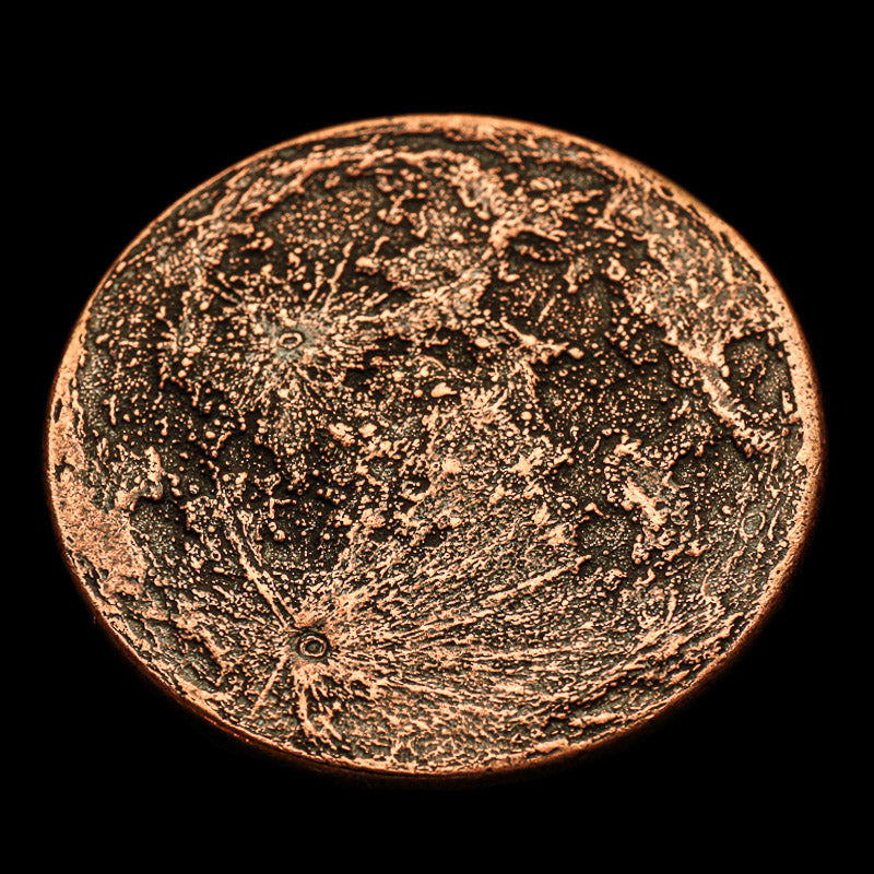 The Sun and Moon Worry Coin Copper
