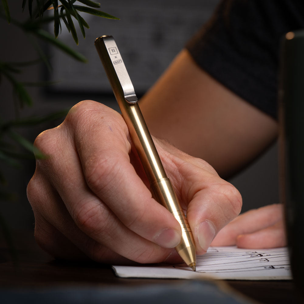 Sancho Brass Pen