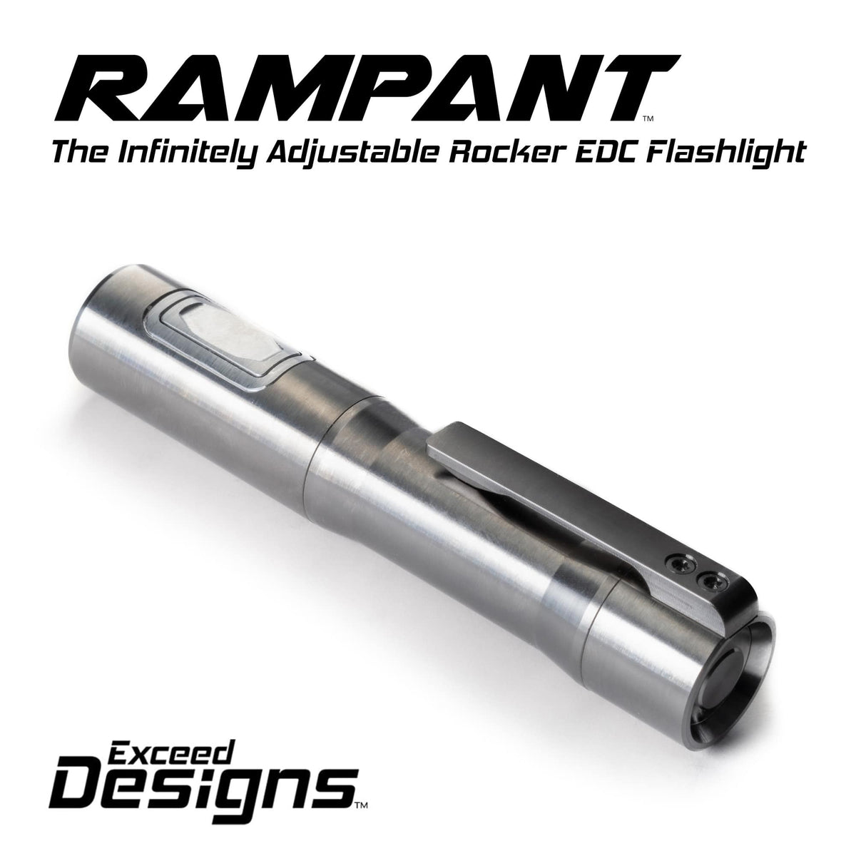 Rampant™ R8 EDC Titanium Flashlight