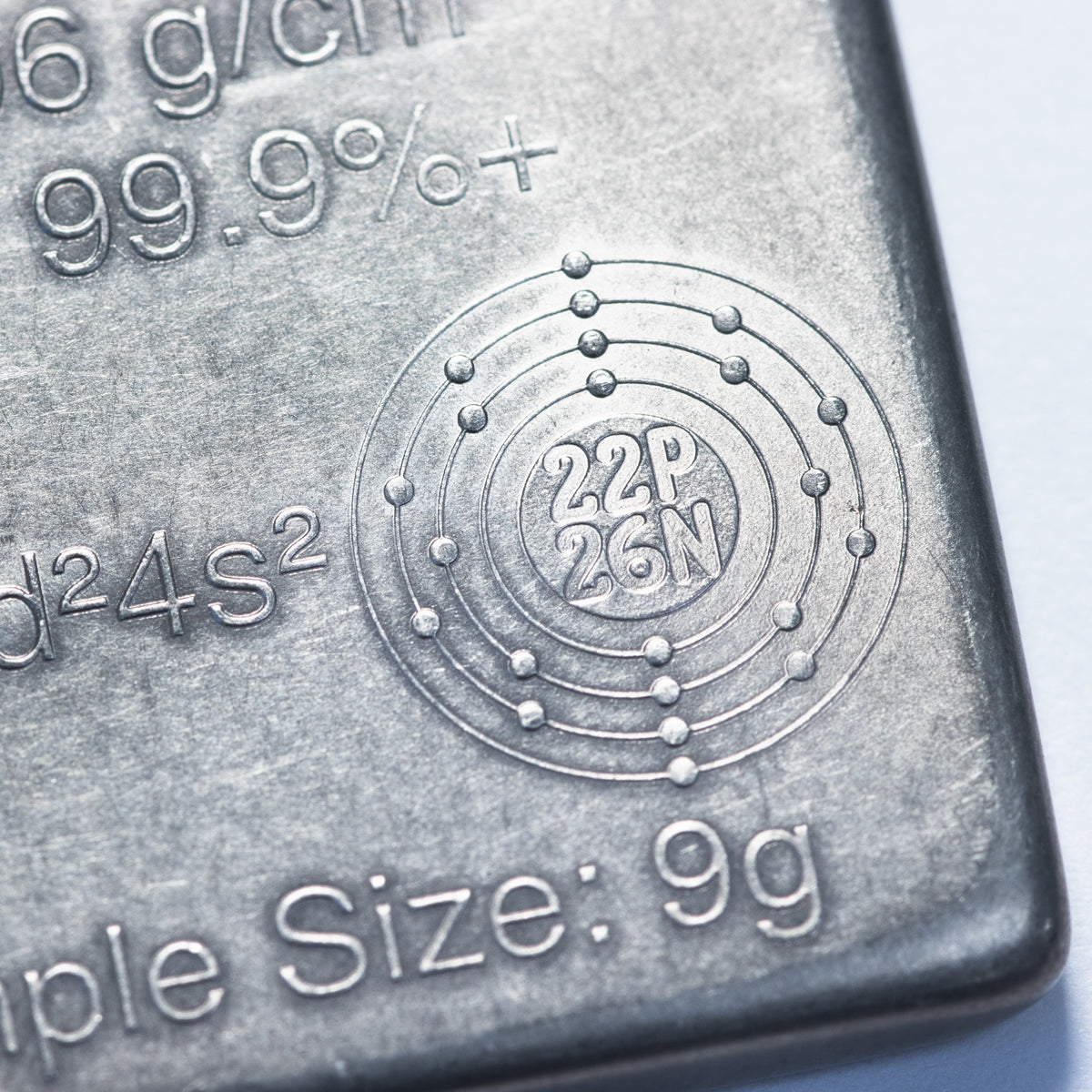 Titanium Square Bullion