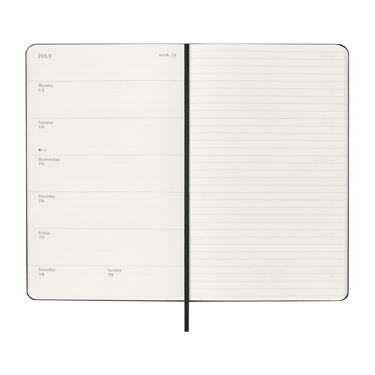 Weekly Notebook Large 2026 Calendar