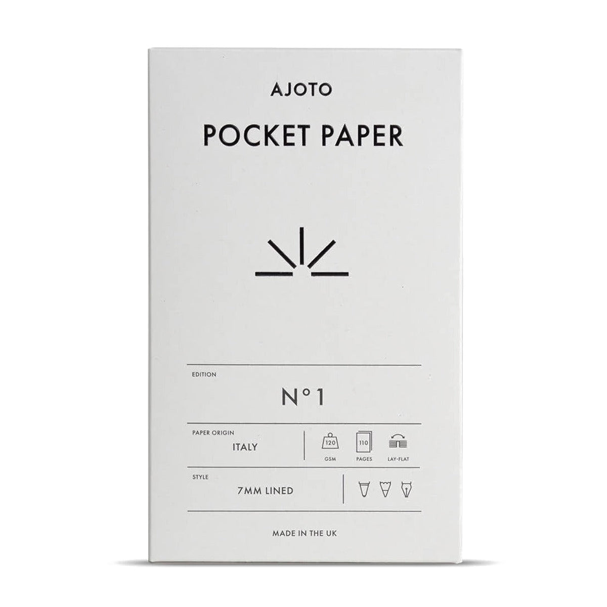 Nº1 Pocket Paper Notebook