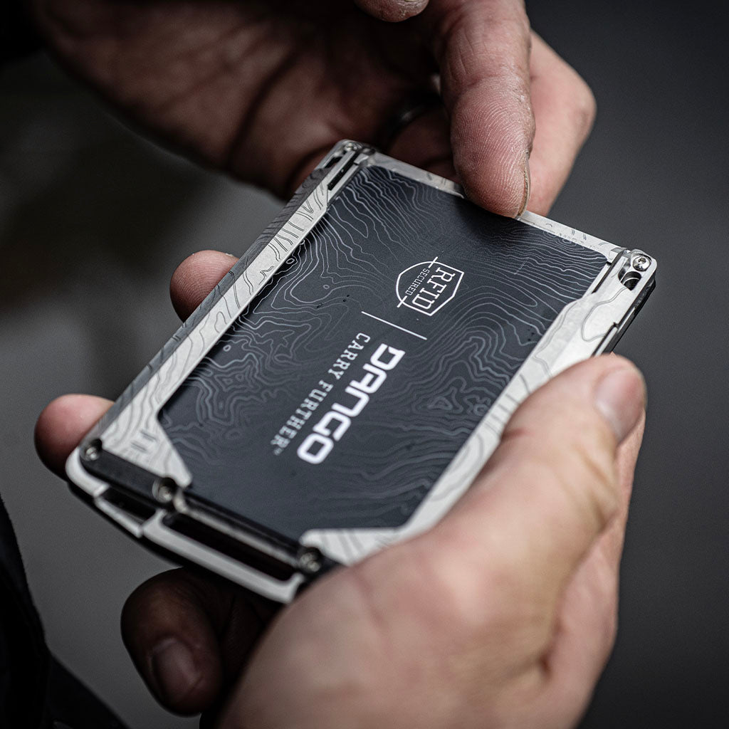 M1 Lite Titanium Rail Wallet