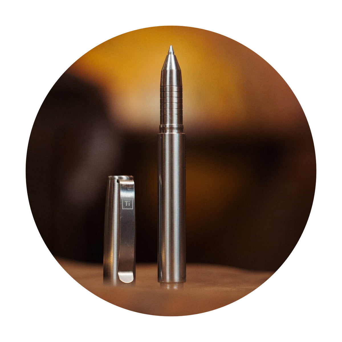 Base Line Capped Titanium Pen
