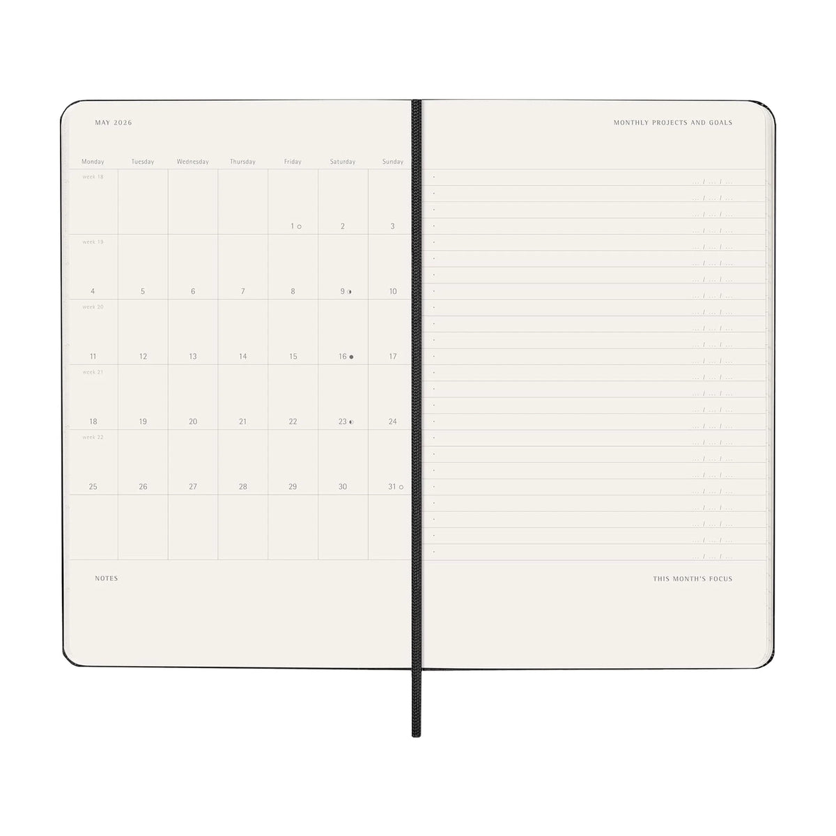 PRO Weekly Vertical Planner Large 2026 - Kalenteri