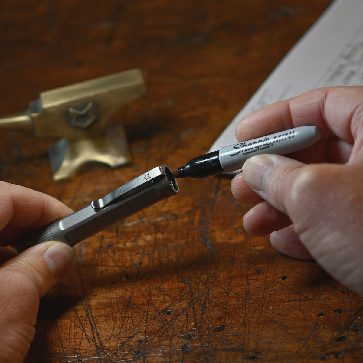 Silver Fox Tools Sharpie Mini Caddy MKII Titanium