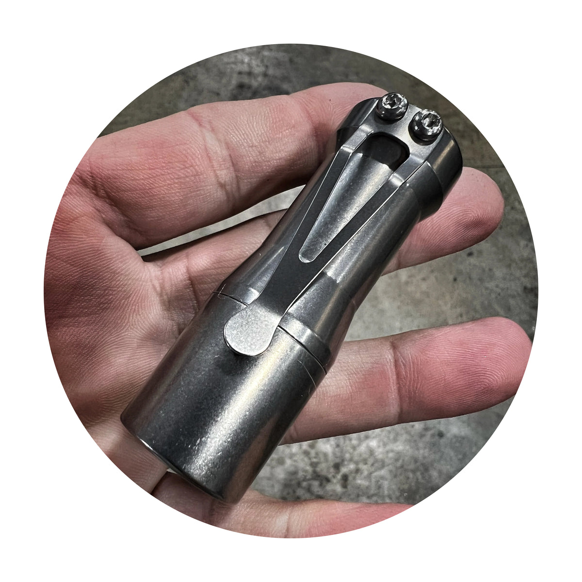Peanut Titanium Flashlight