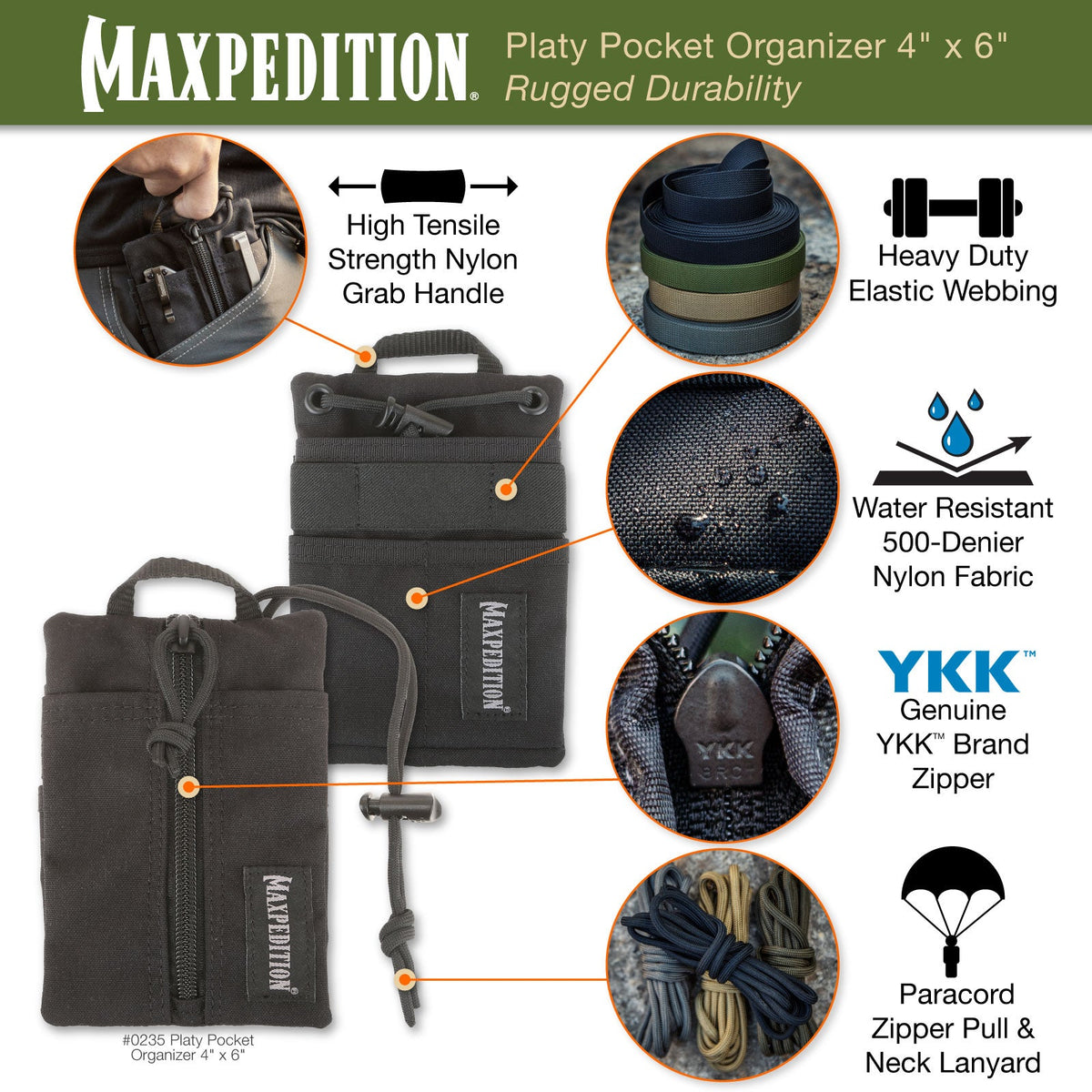 Platy Pocket Organizer 4×6