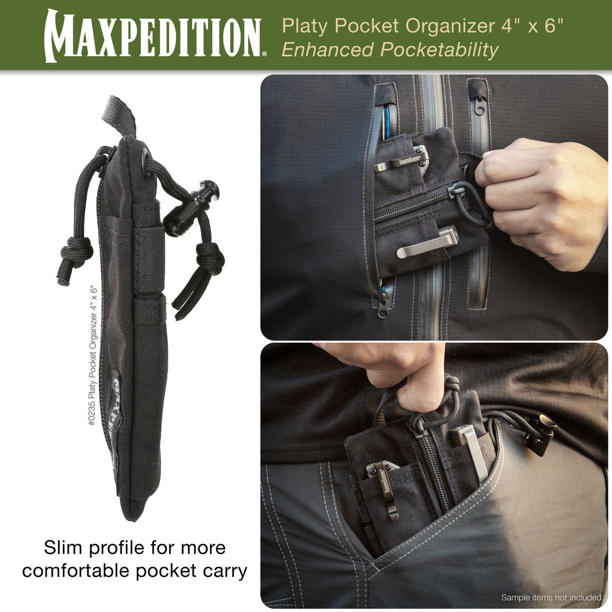 Platy Pocket Organizer 4×6