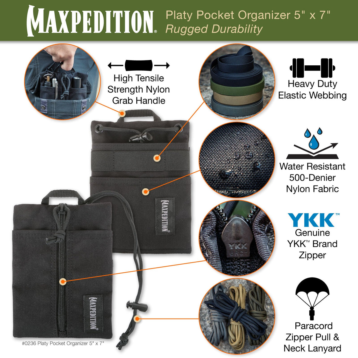 Platy Pocket Organizer 5×7