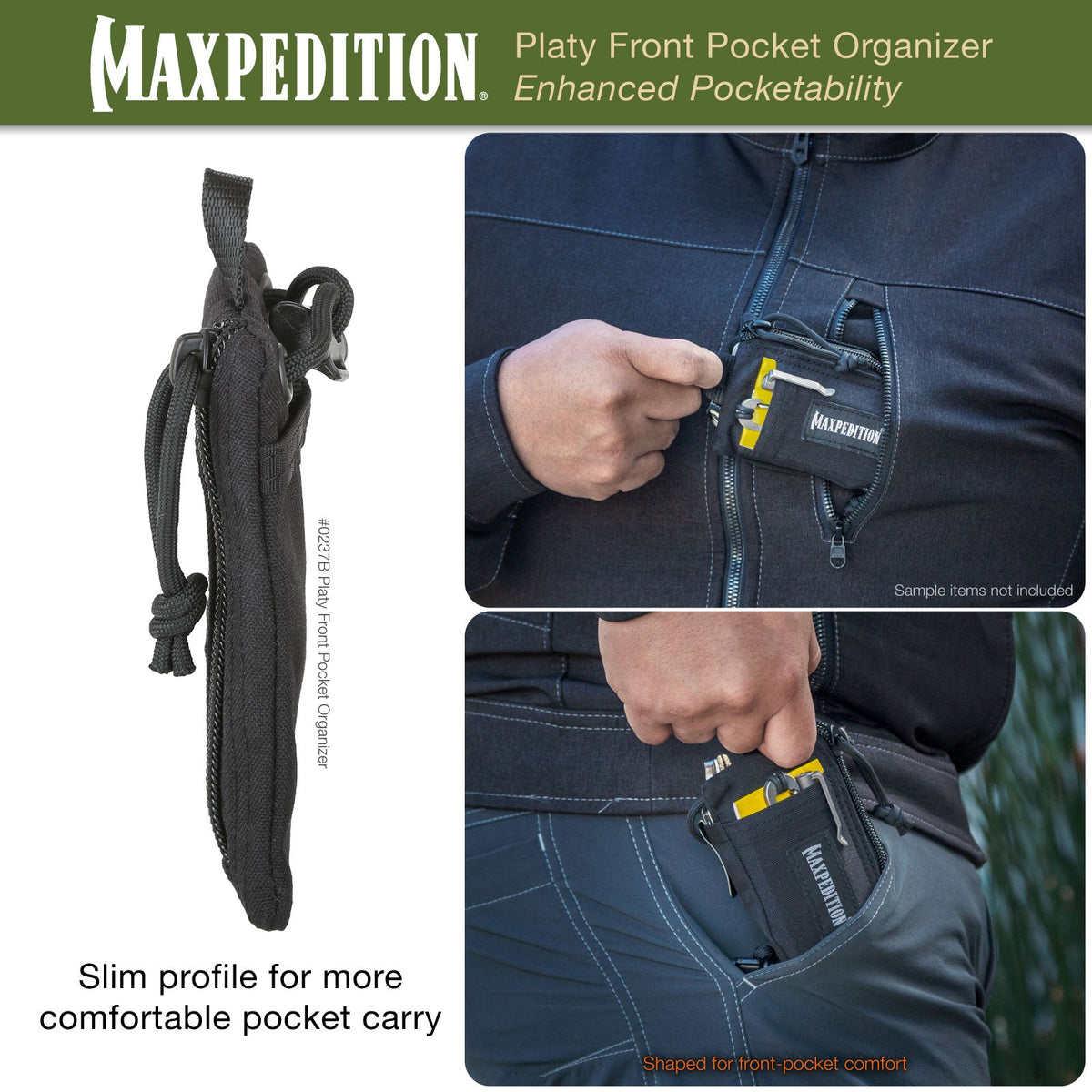 Platy Front Pocket Organizer