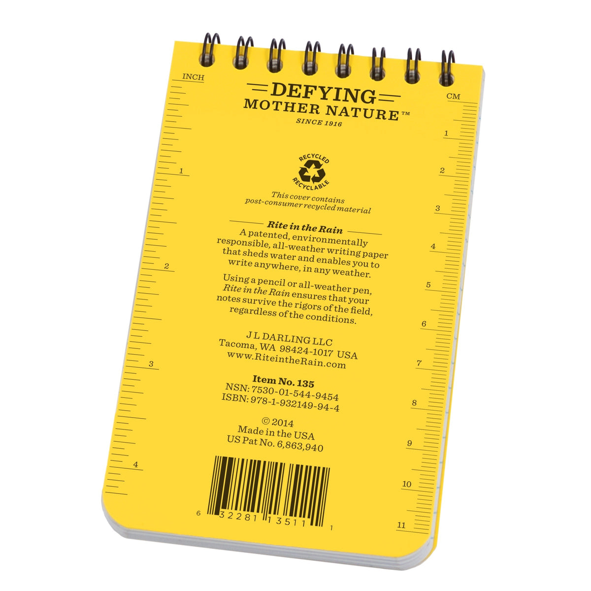 Top Spiral Notebook 3×5