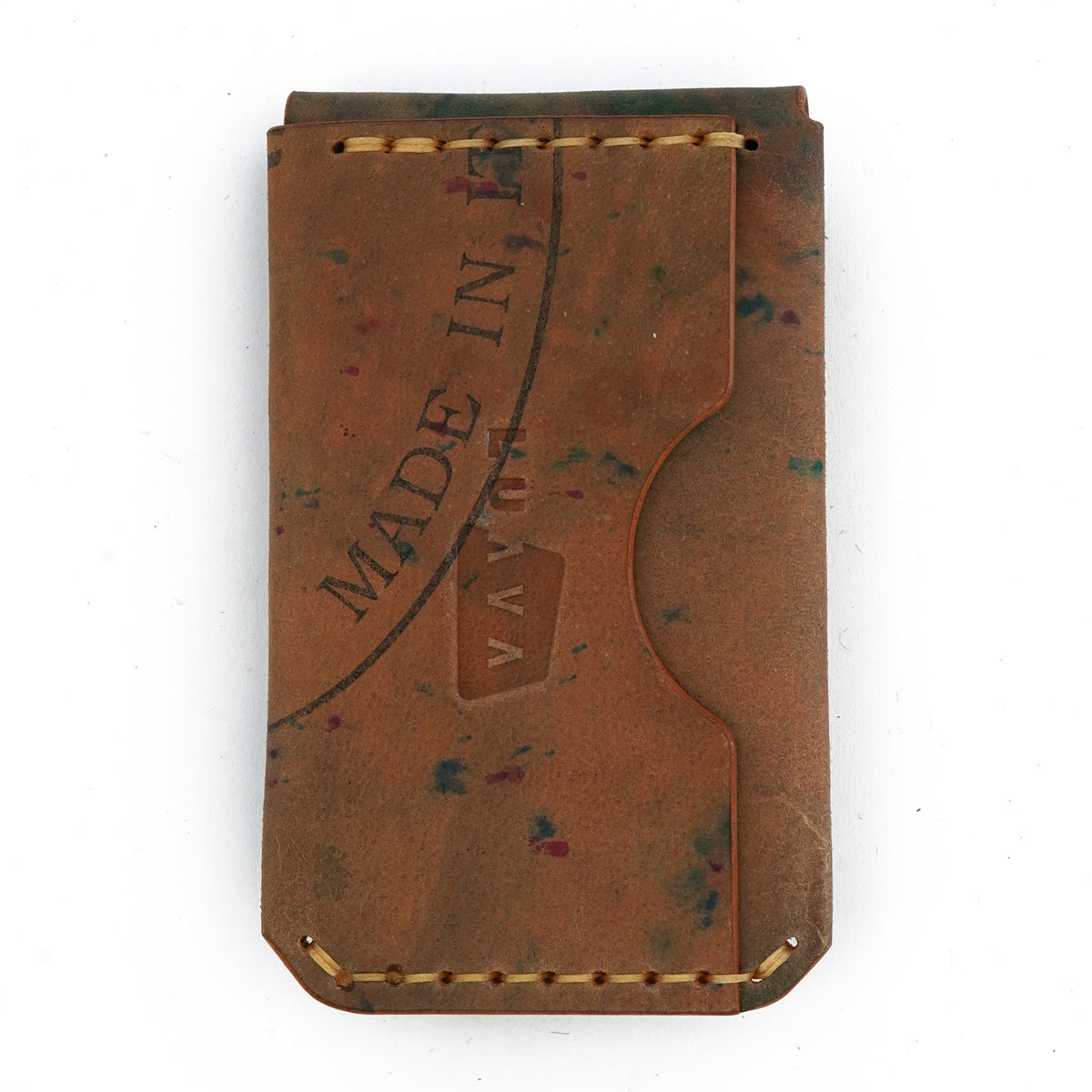Messenger Wallet Art Shell Cordovan