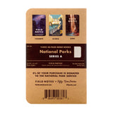 National Parks 3-Pack Memo Book