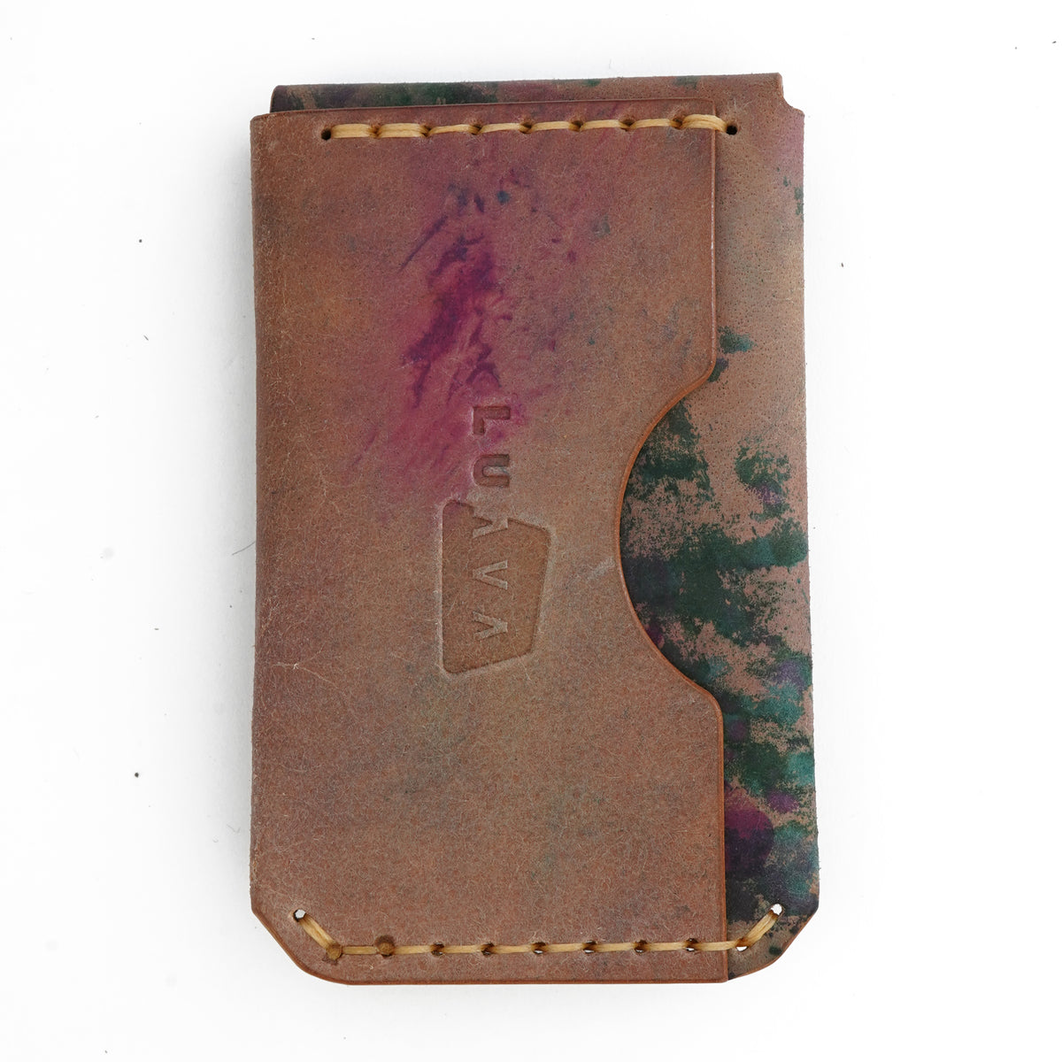Messenger Wallet Art Shell Cordovan