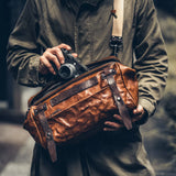 Night Rider Leather 9.5 L Sling Bag