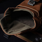 Pilot Leather Travel Camera Bag 2 L
