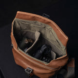 Pilot Leather Travel Camera Bag 7 L