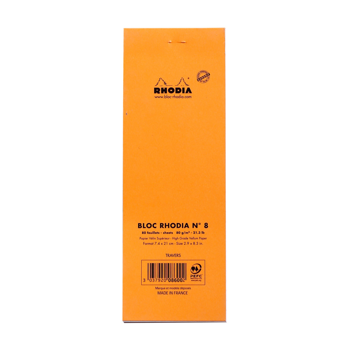 Bloc N°8 Memo Pad