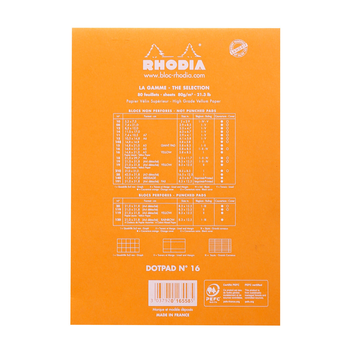Bloc N°16 Memo Pad