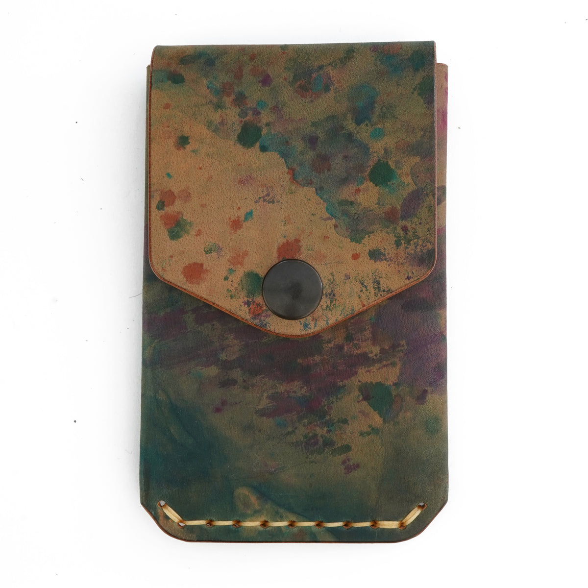 Messenger Wallet Art Shell Cordovan