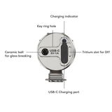 S3 Titanium Flashlight